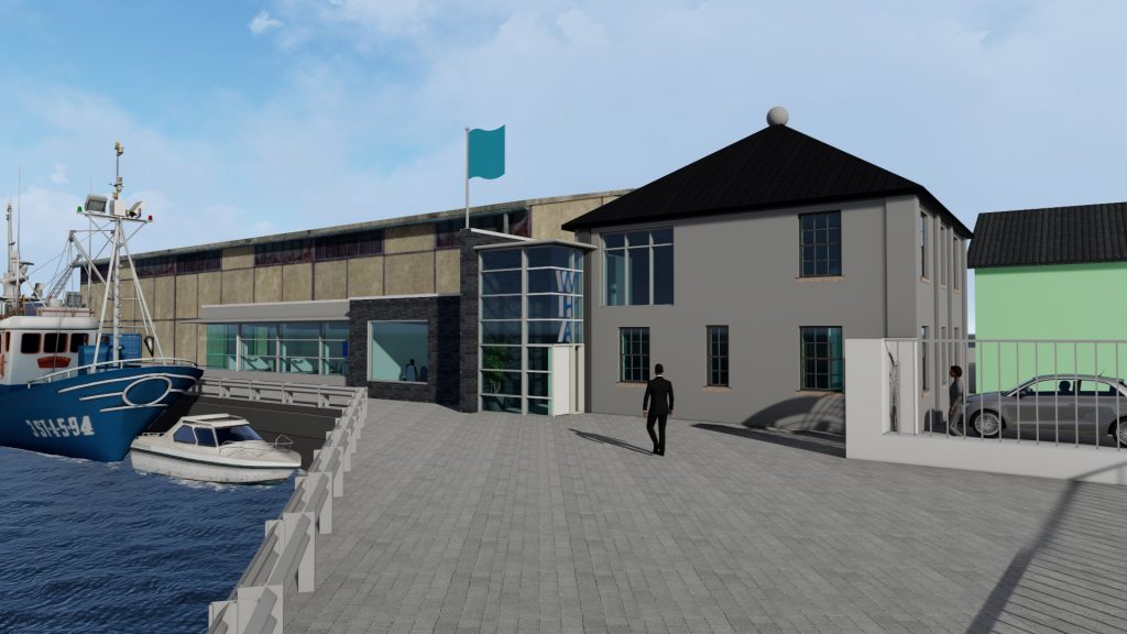 Warrenpoint Port Masterplan 2018-2043 outlines regeneration plans for the town dock area.