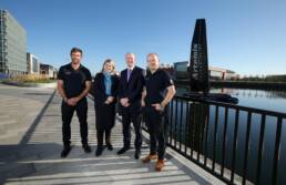 Iain Percy, Karen Bradley, Joe O'Neill and Mark Gillan.