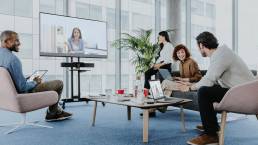 hybrid working meeting