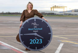 Belfast City Airport named Most Punctual UK Airport in 2023