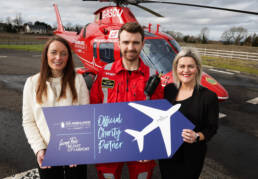 BELFAST CITY AIRPORT’S CHARITY PARTNERSHIP WITH AIR AMBULANCE NI TAKES OFF